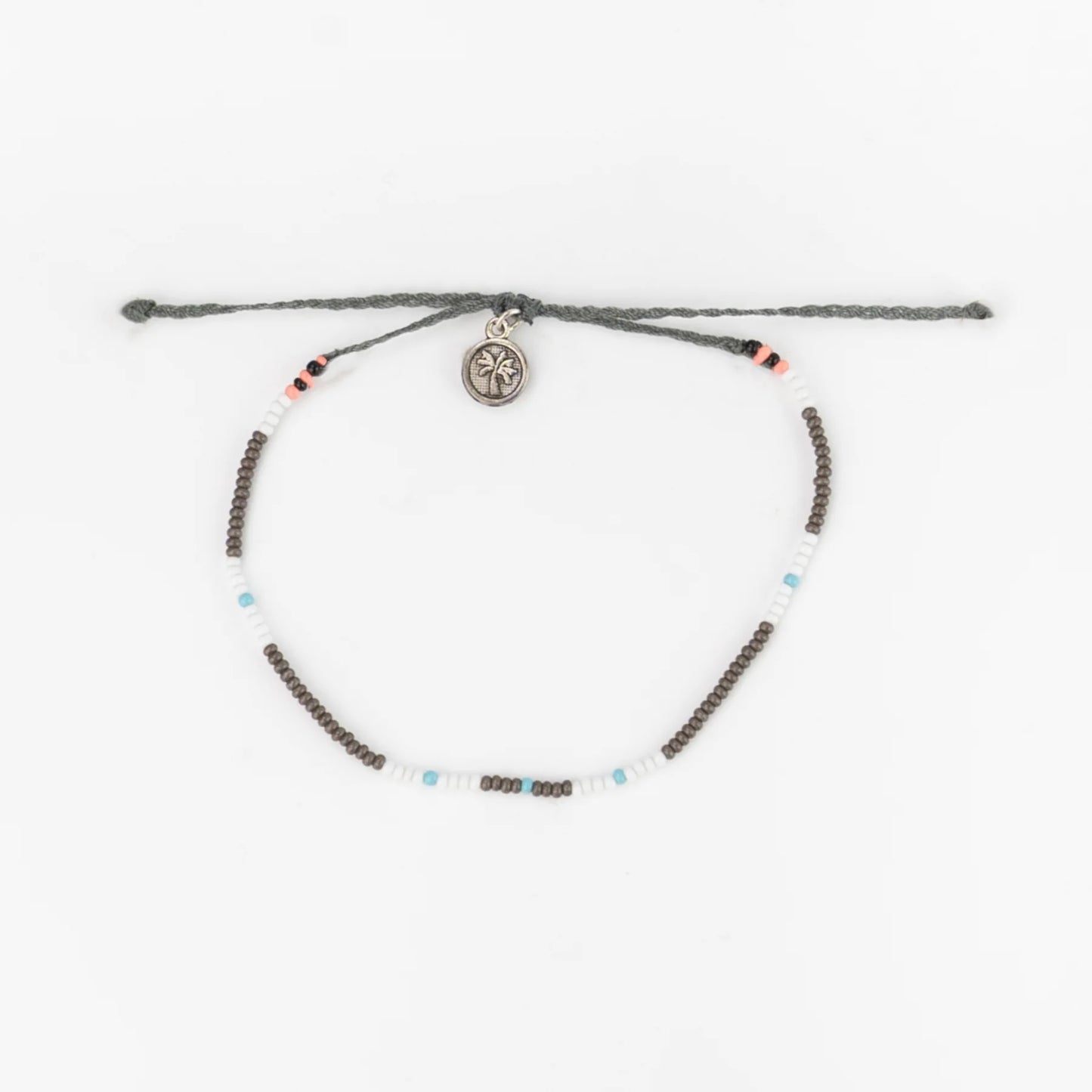 Islander - Grey & White Surf Bracelet
