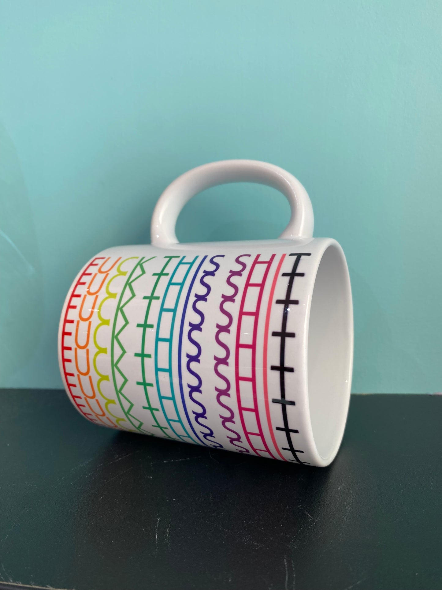 Fuck This Shit Mug, Hidden Swear Message Mug, Sarcastic Gift, Funny Gift for Coworker, Gift For Boss, Sarcastic Friend, Bestie Gift