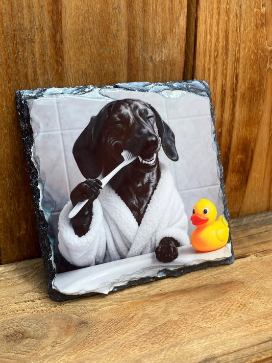 Custom Funny Pet Portrait – Black & White | Perfect for Tote Bags, Mugs, Magnets, Keyrings, Slates & NotebooksBecause Your Pet Deserves to Be Ridiculously Fabulous