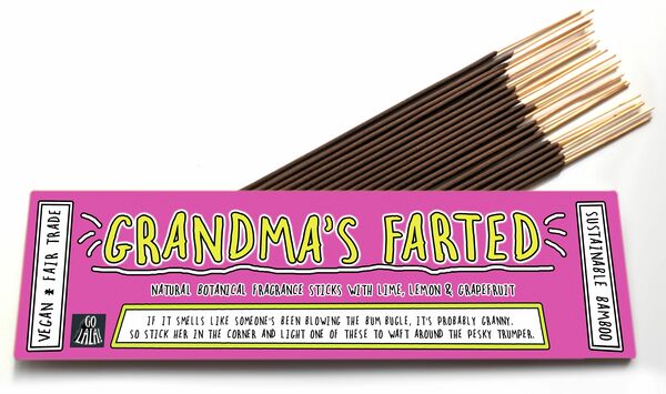 Grandma’s Farted - Funny Smells Fragrance Sticks Novelty Gift
