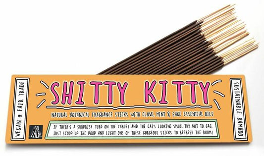 Shitty Kitty Funny Smells Fragrance Sticks Novelty Gift