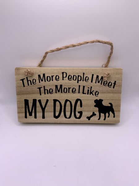 (259) Dogs -Rustic Plaque-PL 027
