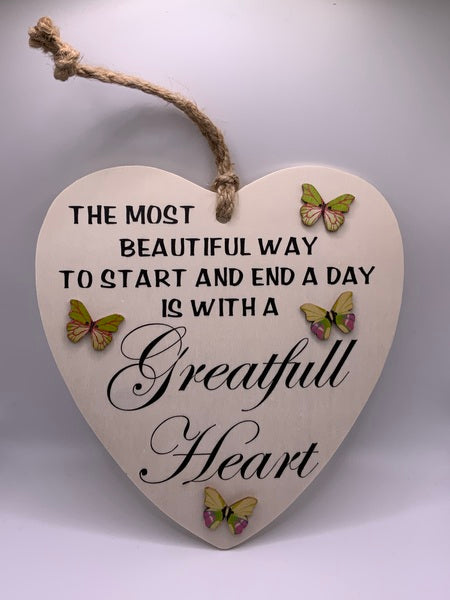 (259) Bills Plaques-Heart Plaque-PL 055