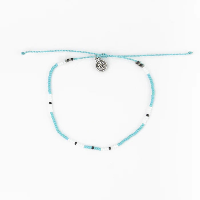 Islander - Blue Beaded Anklet