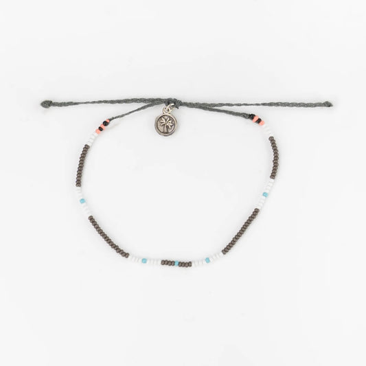 Islander - Grey & White Surf Bracelet