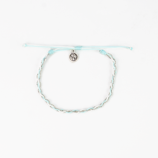 Islander - Light Green Woven Beaded Bracelet