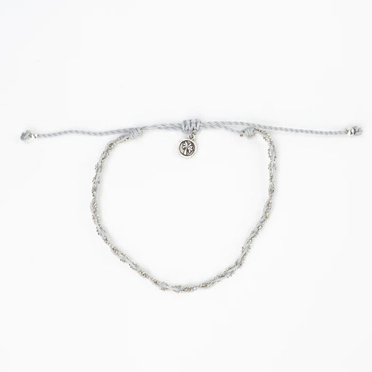 Islander - Grey Twist Anklet