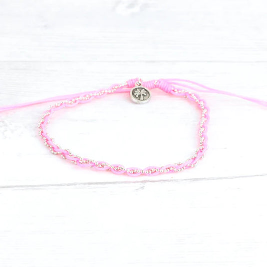 Islander - Pink Twist Bracelet