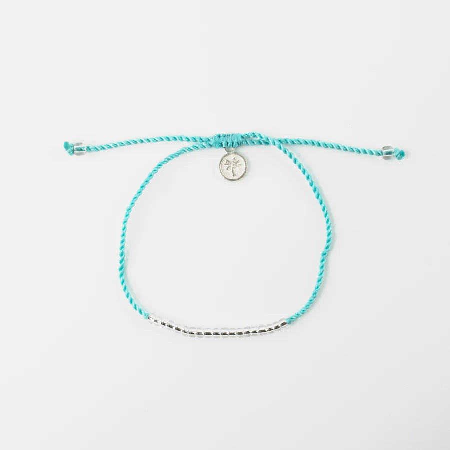 Islander - Aqua Beaded Bracelet