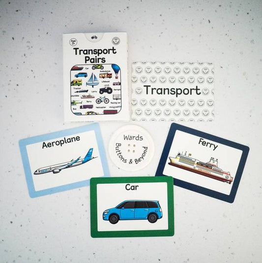 (107) Transport Pairs Card Game