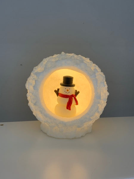 (223) Light up Snowball Snowman