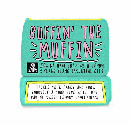 Buffin’ The Muffin Soap Bar - Novelty Gift