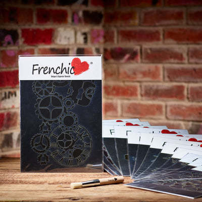 Frenchic Stencils Steam Punk