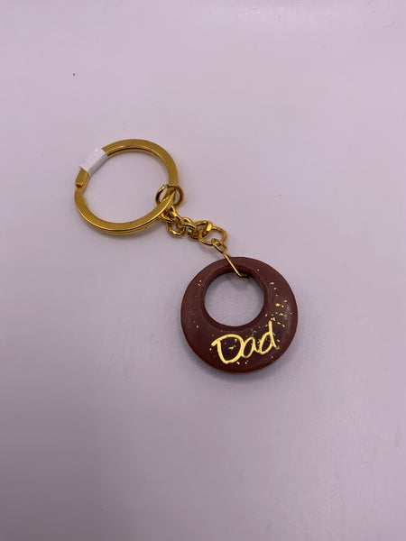 (261) Dad Resin Keyring
