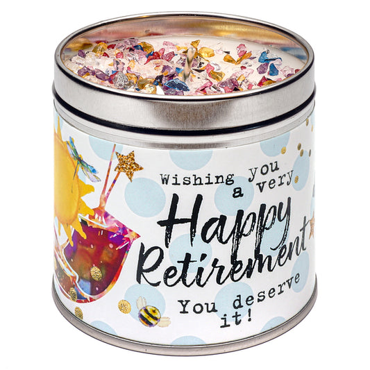 Happy Retirement Candle - Best Kept Secrets