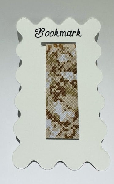(261) Sand Pixel Forest Bookmark