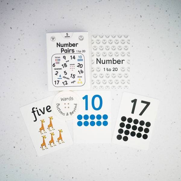 (107) Number Pairs Card Game