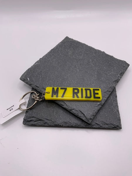 (261) M7 Ride Keyring