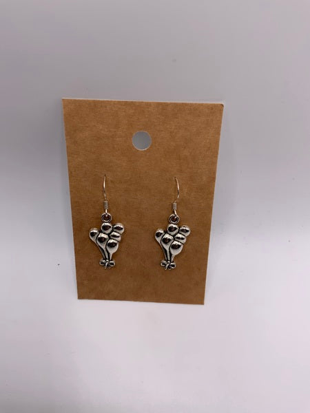 (224) Balloon - Sterling Silver Earwires