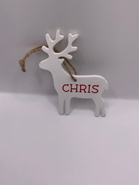 White Reindeer - Personalisable