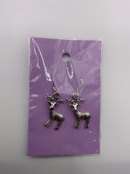 (224) Reindeer Earrings