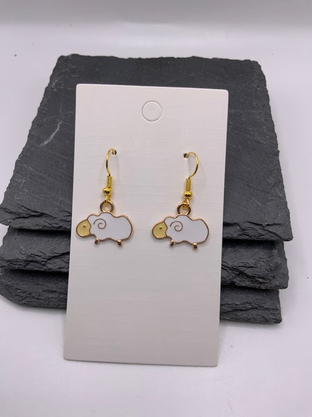 (106) Sheep Earrings