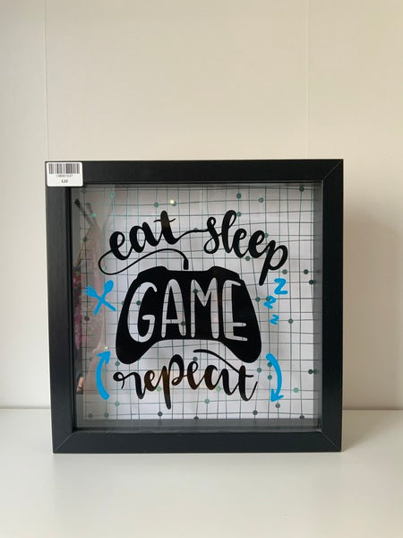 (108) Game Sleep Repeat Box Frame
