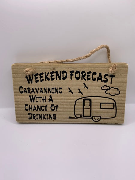 (259) Bill's Rustic Plaques - Weekend Forecast - PL075
