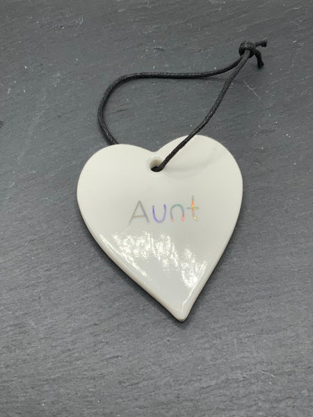 Personalised Ceramic Hearts