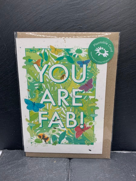 Padg - Plantable You Are Fab Card
