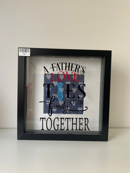 (108) Fathers Love Box Frame