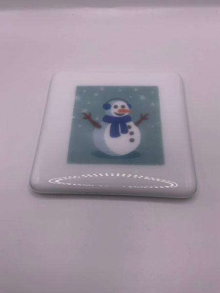 (265) Snowman Christmas Coaster