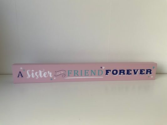 Sister Friends Plaque