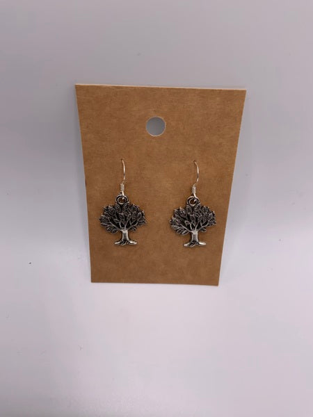 (224) Tree of Life - Sterling Silver Earwires