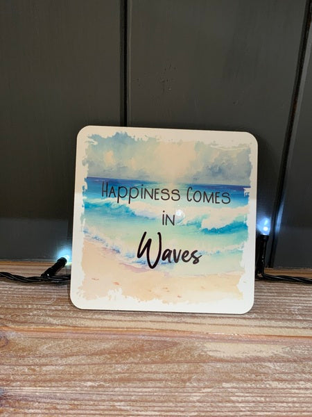 Happiness Comes In Waves - Coaster