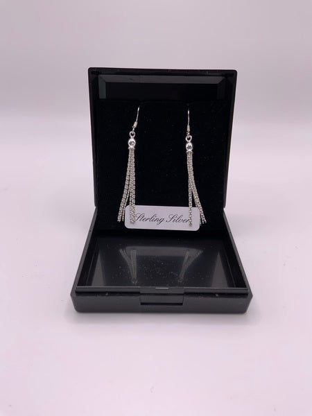 (224) Tassel Sterling Silver Earrings