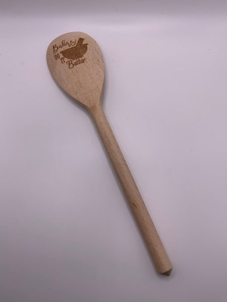 (223) Baked Do It In Batter Wooden Spoon