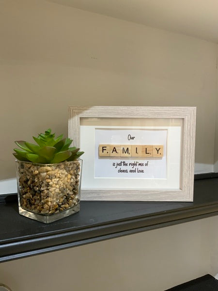 Our Family - Tile Frame