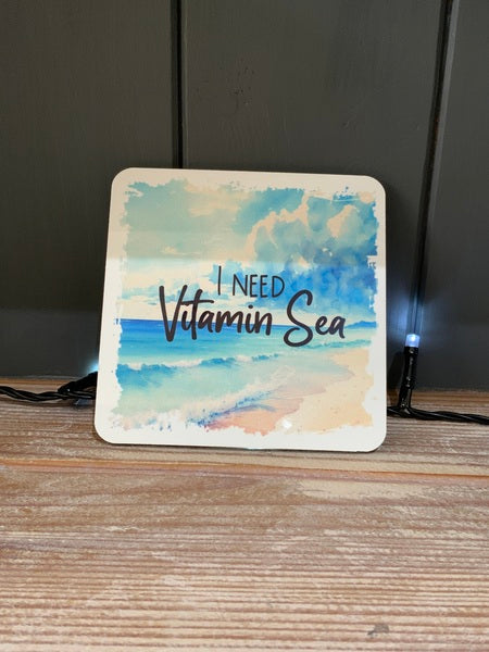 I Need Vitamin Sea - Coaster