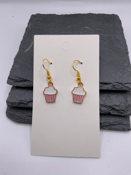 (106) Cupcake Earrings