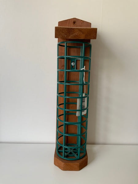 (159) Bills Boxes-Fat Ball Holder-Brown