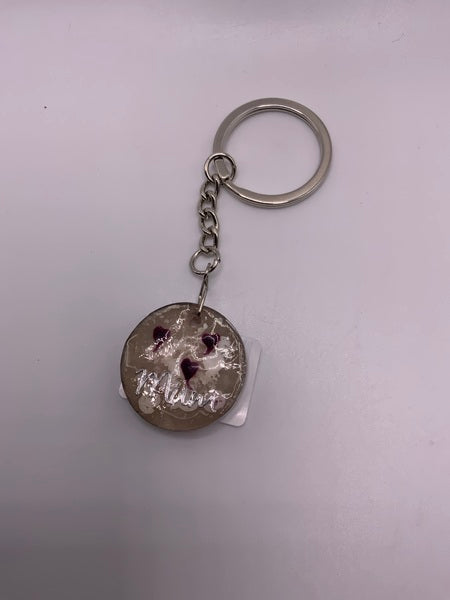 (261) Resin Mum Keyring